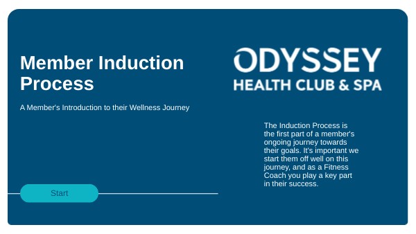 Member Induction Process | Genially
