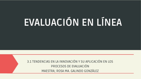 Evaluación en línea | Genially