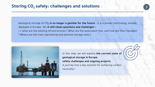 History and risks of CCS | Genially