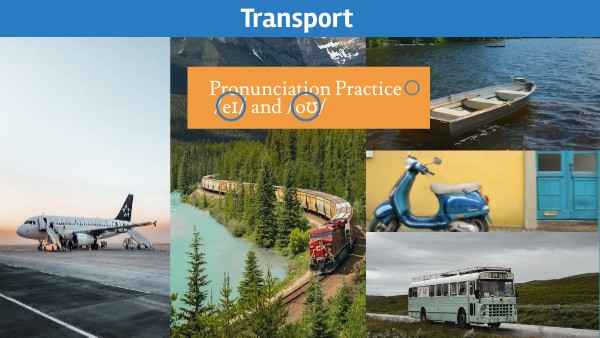 Unit 7. Exercise 1C PARTE 2 Transport-Pronunciation | Genially
