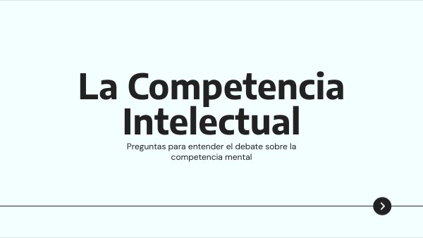 La Competencia Intelectual | Genially