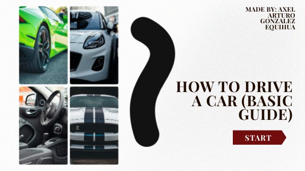 How to Drive a Car (Basic Guide) | Genially
