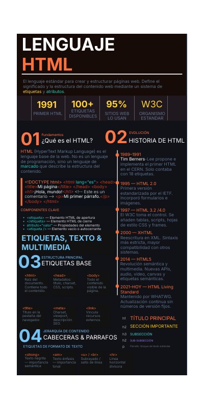 LENGUAJE HTML | Genially
