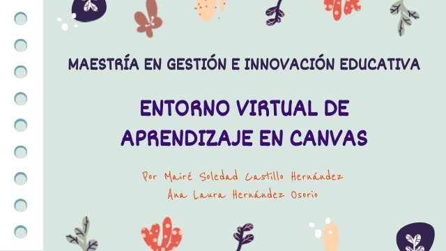 Entorno Virtual de aprendizaje en canvas | Genially