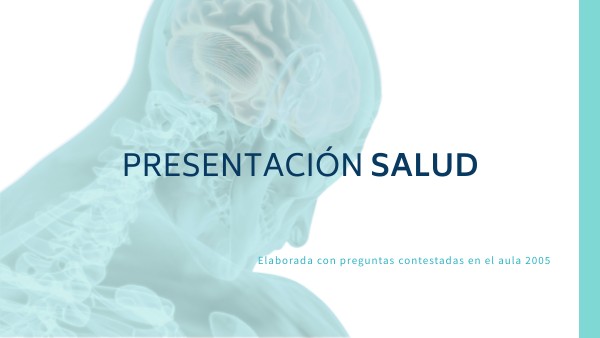 PRESENTACIÓN SALUD | Genially