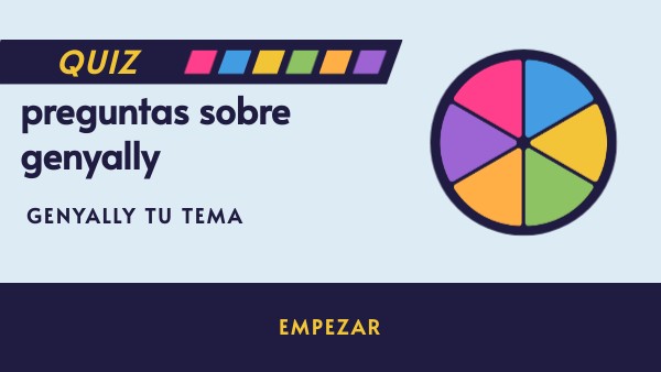 preguntas sobre genyally | Genially