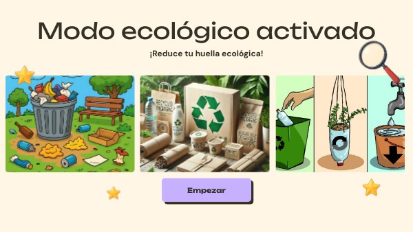 Genially_copy - Clasifica la basura | Genially