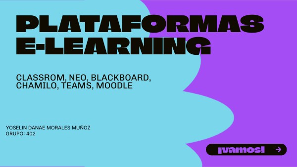 PLATAFORMAS E-LEARNING | Genially