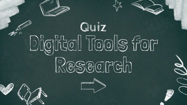 Digital Tools for Research | Genially