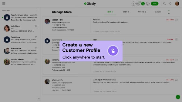 Create a new Customer Profile | Genially