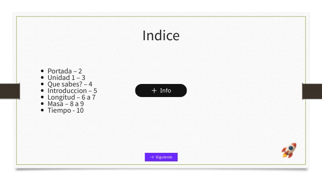 Indice | Genially