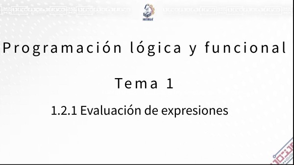 Programación lógica y funcional Tema 1 | Genially