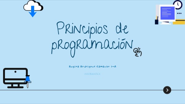 Principios de programación | Genially