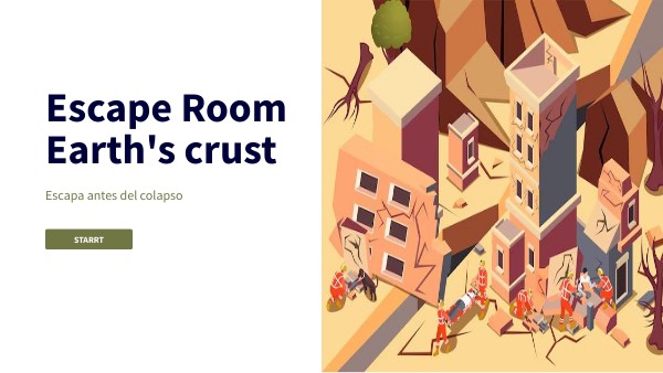 Escape Room Earth's crust | Genially