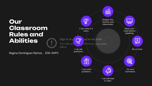 Our Classroom Rules and Abilities | Genially
