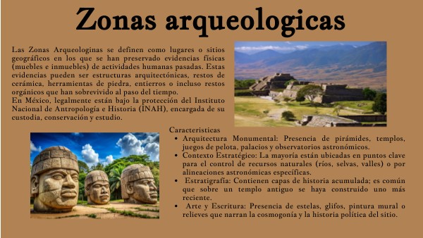 Zonas arqueologicas | Genially