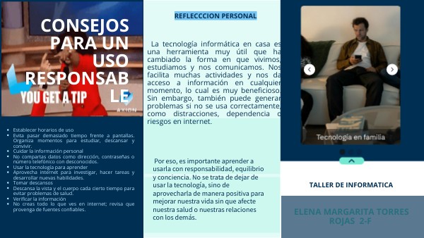 Consejos para un uso responsable | Genially
