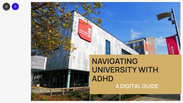 Navigating University with ADHD | Genially
