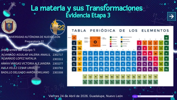 La materia y sus Transformaciones | Genially