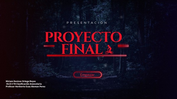 PROYECTO FINAL | Genially