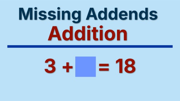 Missing Addends (Addition) | Genially