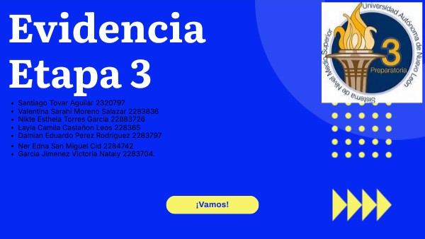 Evidencia Etapa 3 | Genially