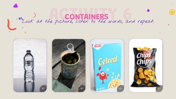 CONTAINERS | Genially