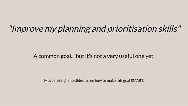 SMART Goals | Genially