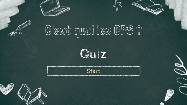 C'est quoi les CPS ? | Genially