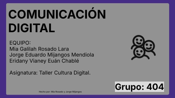 COMUNICACIÓN DIGITAL | Genially