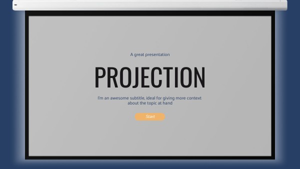 Projection Presentation | Genially