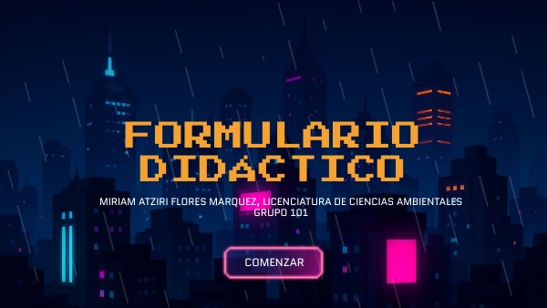 FORMULARIO DIDÁCTICO | Genially