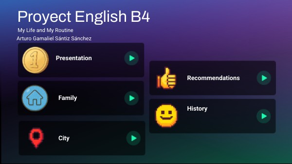 Proyect English B4 | Genially