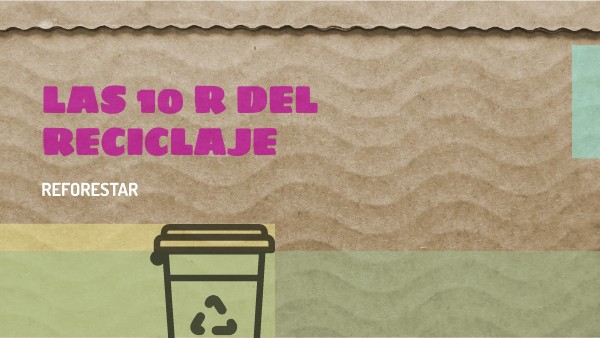 las 10 r del reciclaje | Genially