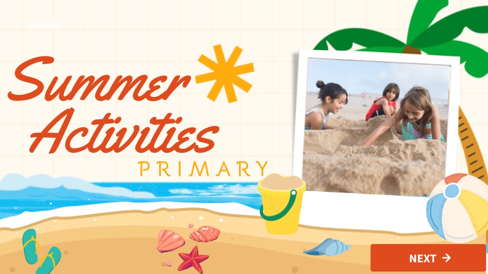 Summer Activities Primary 2026 | Genially