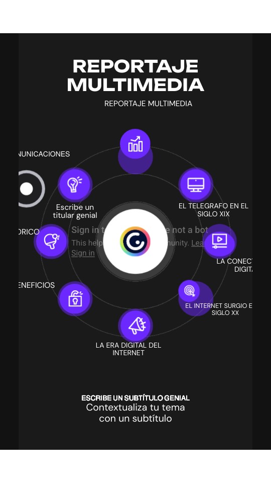 REPORTAJE MULTIMEDIA | Genially