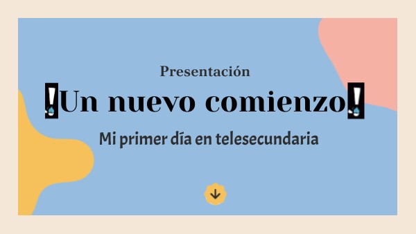 Un nuevo capitulo comienza | Genially