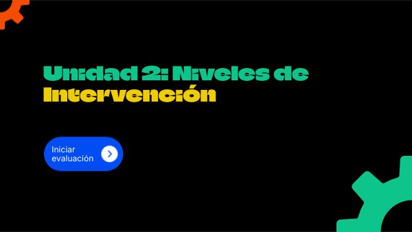 Evaluación de Unidad 2 | Genially