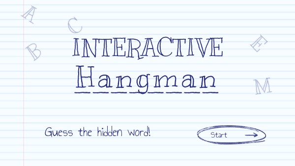 Game preview: Hangman