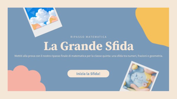 Sfida di Matematica: Ripasso per la Classe Quinta
