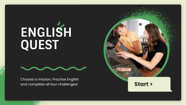 Game preview: English Quest | 4 Missions | A1–A2